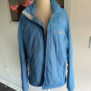 The North Face Lightweight Quilted Puffer Jacket Women’s XL Blue